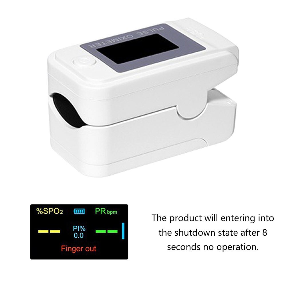 Oximeter Wholesale Price Fingertip Pulse Oximeter TFT Screen SpO2 Oxygen Saturation Monitor Pulse Rate Measuring Meter