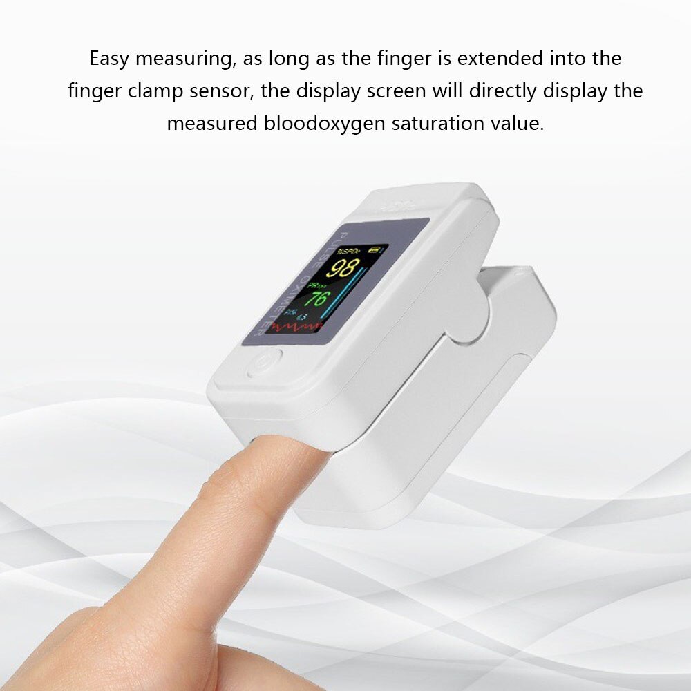 Oximeter Wholesale Price Fingertip Pulse Oximeter TFT Screen SpO2 Oxygen Saturation Monitor Pulse Rate Measuring Meter