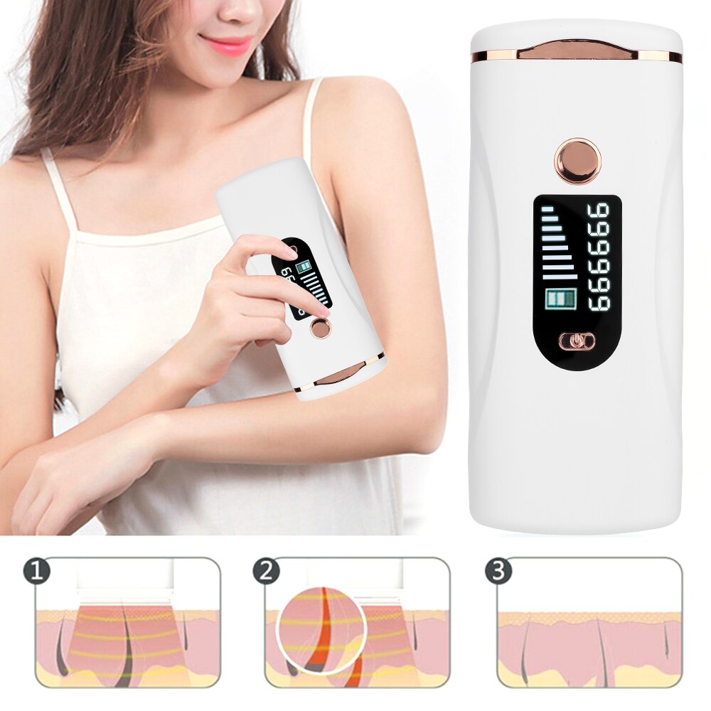 New Flashes Laser Epilator Permanent IPL Photoepilator Hair Removal depiladora Painless Electric Epilator Hair Remover