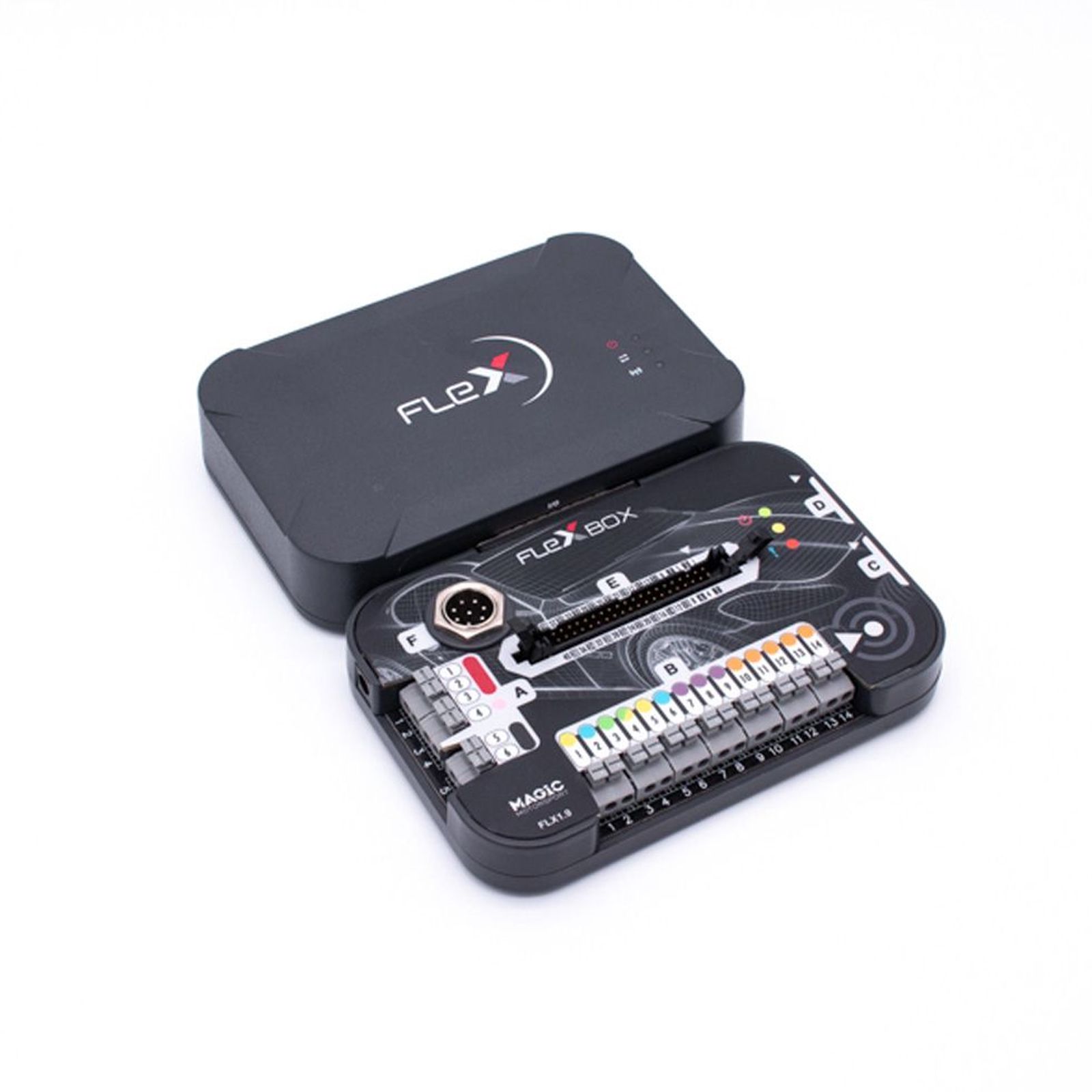 2025 Magic Motorsport FLEX ECU & TCU Programmer Hardware Kit With Flex OBD Bench ECU Master Software For car, van, motorcycles