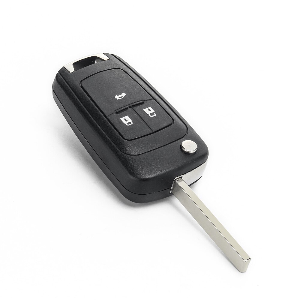 Flip car Remote Key Shell For Chevrolet Cruze Epica Lova Camaro Impala 2 3 4 5 Button Folding Key Case HU100 Blade