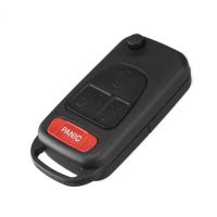 Flip Folding Car Remote Key Shell Fob Case 3+1 4 Buttons For Mercedes Benz ML320 ML55 AMG C230 ML350 S500 SL600