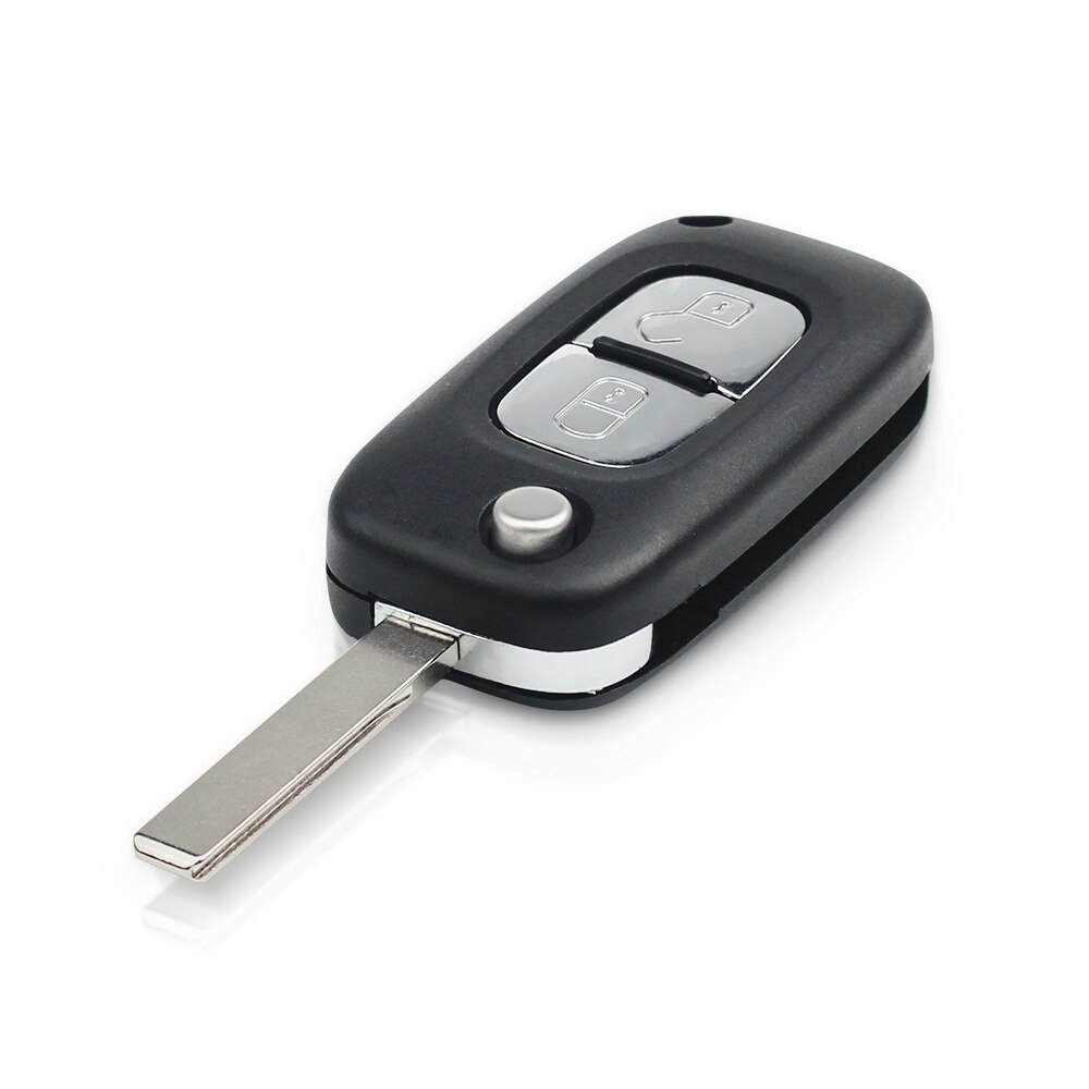 Flip Folding Key Shell Fob Modified Key Case 2 Buttons For Peugeot 206 407 207 For Citroen C4 2005 C5 2009 HU83 Blade
