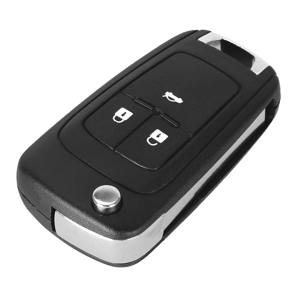 Flip Folding Remote car Key Shell For Chevrolet Cruze Epica Lova Camaro Impala  2 3 4 5 Button HU100 Blade