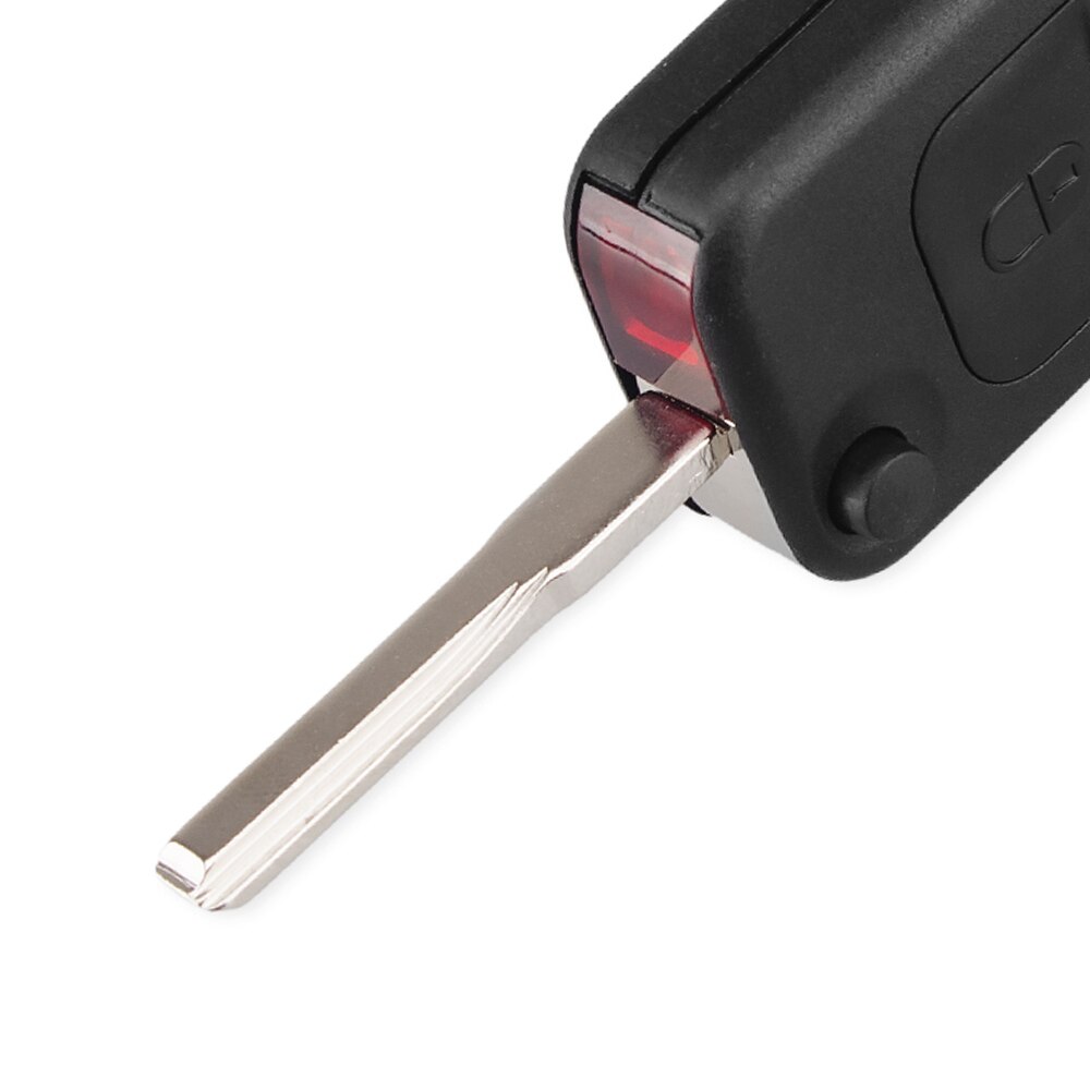 Flip Key Switchblade Key Shell Remote 2 Button For Mercedes Benz SLK E113 A C E S W168 W202 W203 Auto Car Key Shell Case