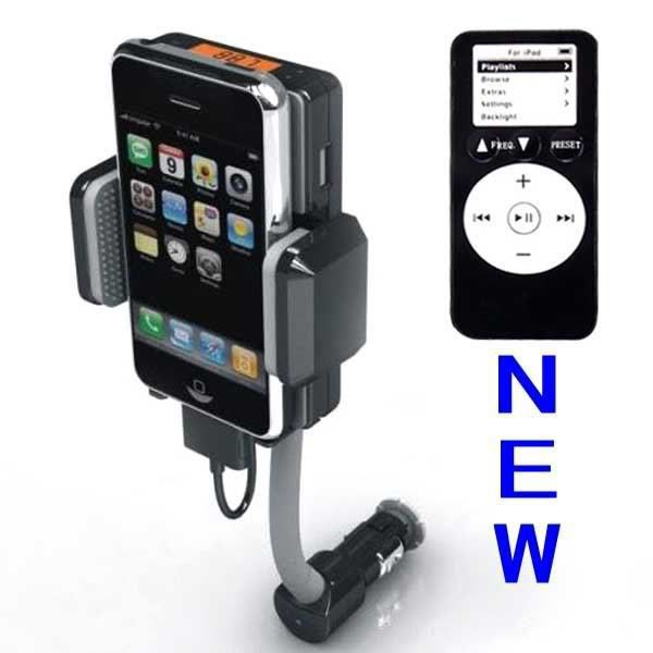 FM Transmitter+Car Charger for iPhone 3GS 3G iPod Touch