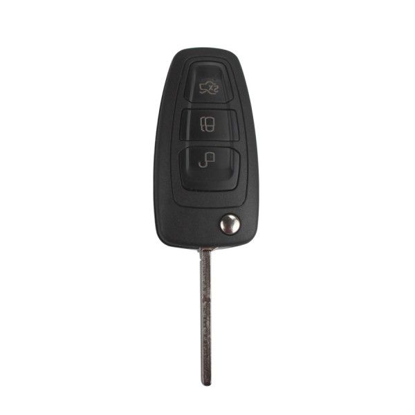 3 Button Remote Key With 433mhz (Black) Made In China for Ford