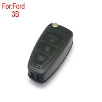 Free Shipping Folding Remote Shell 3 Buttons HU101 Blade for Ford Focus (Black Color ) 5pcs /lot
