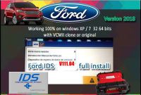 Ford IDS V111.04 500GB HDD for all SP177 Series VCM 2 Diagnostic Tool