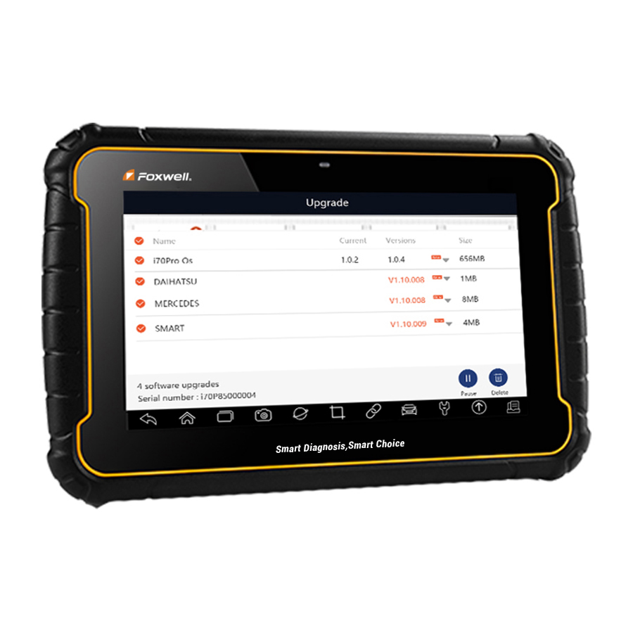 Original Foxwell i70 Pro Premier Android Diagnostic Platform Supports Key Soding,Diagnosis,Wif and Bluetooth