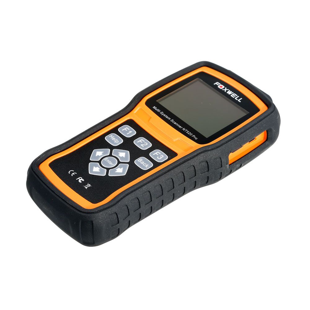 Foxwell NT520 Pro Multi-System Scanner with 1 Free Car Brand Software+OBD NT510 Firmware Updated Version Free Update Lifetime