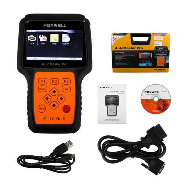 Foxwell NT612 AutoMaster Pro European Makes 4-Systems Scanner Buy SC275 Instead