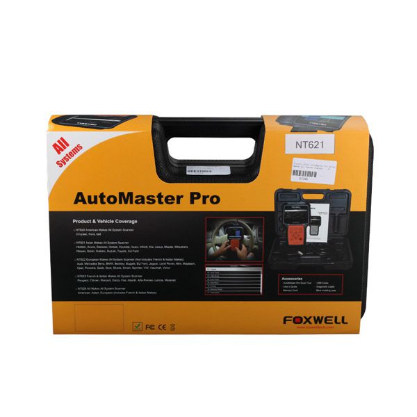 Foxwell NT621 AutoMaster Pro Asian Makes All System Scanner
