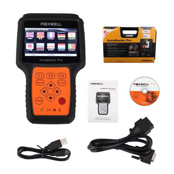 Foxwell NT621 AutoMaster Pro Asian Makes All System Scanner