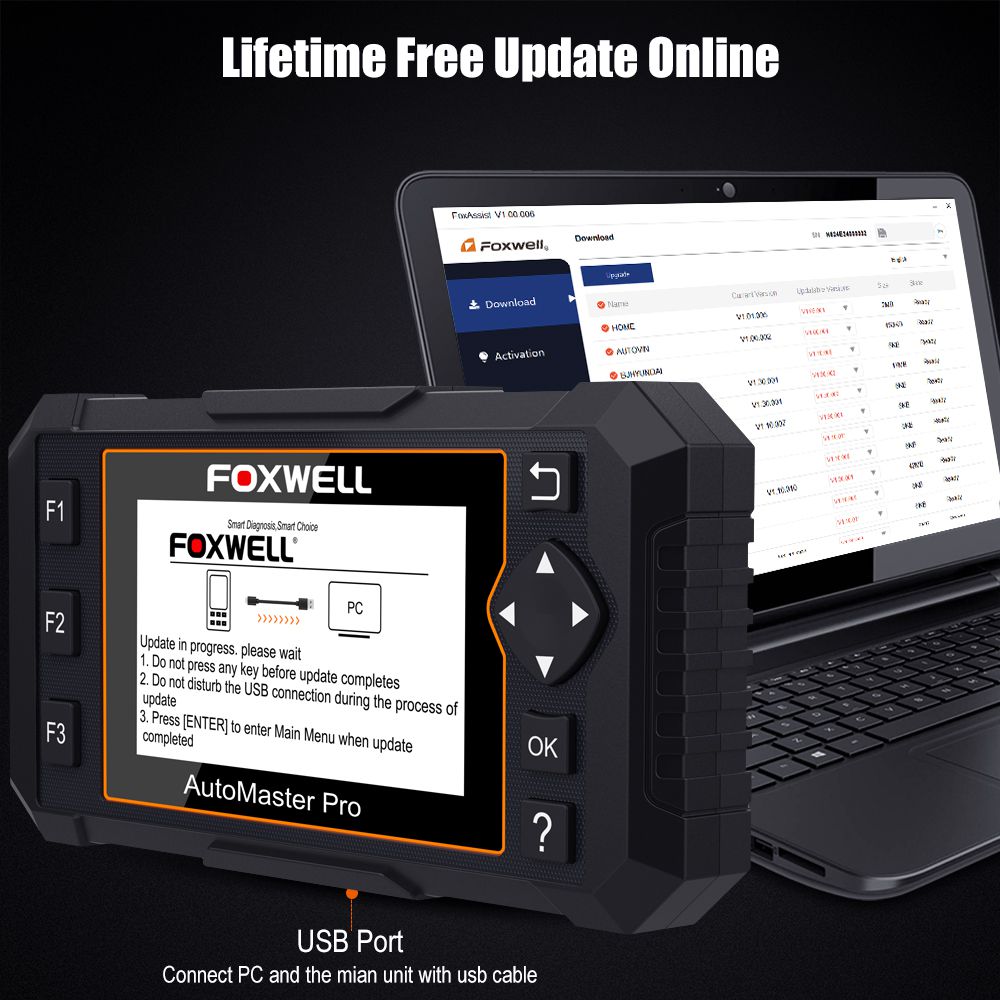 Foxwell NT624 Elite OBD2 EOBD Automotive Scanner Full System Code Reader EPB Oil Reset OBD 2 Auto Scanner Car Diagnostic Tool