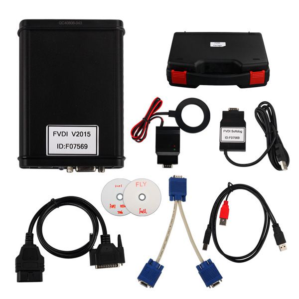 FVDI ABRITES Commander For DAF With Free Hyundai/ Kia And TAG Key Tool Software V6.2 Software USB Dongle