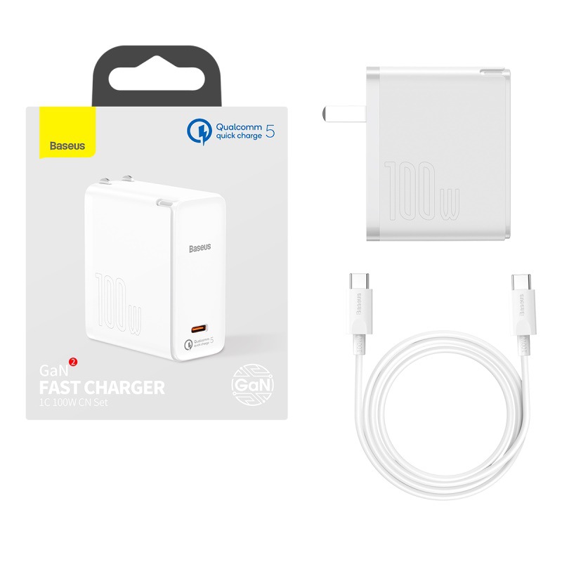 GaN 100W USB Type C Charger PD Quick Charge 5.0 4.0 USB-C Type-C QC 5.0 Fast Charging Charger For iPhone 12 Pro Macbook