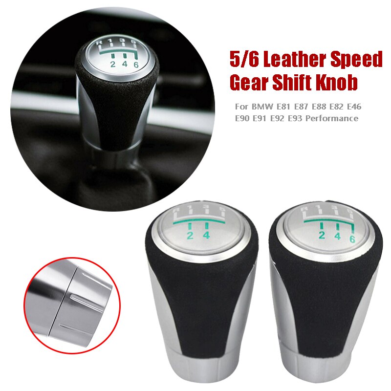 5 / 6 Speed Gear Shift Knob Car Shifter Stick For BMW E46 E81 E87 E88 E82 E46 E90 E91 E92  Coupe E93 Part No 25110429269, 429269