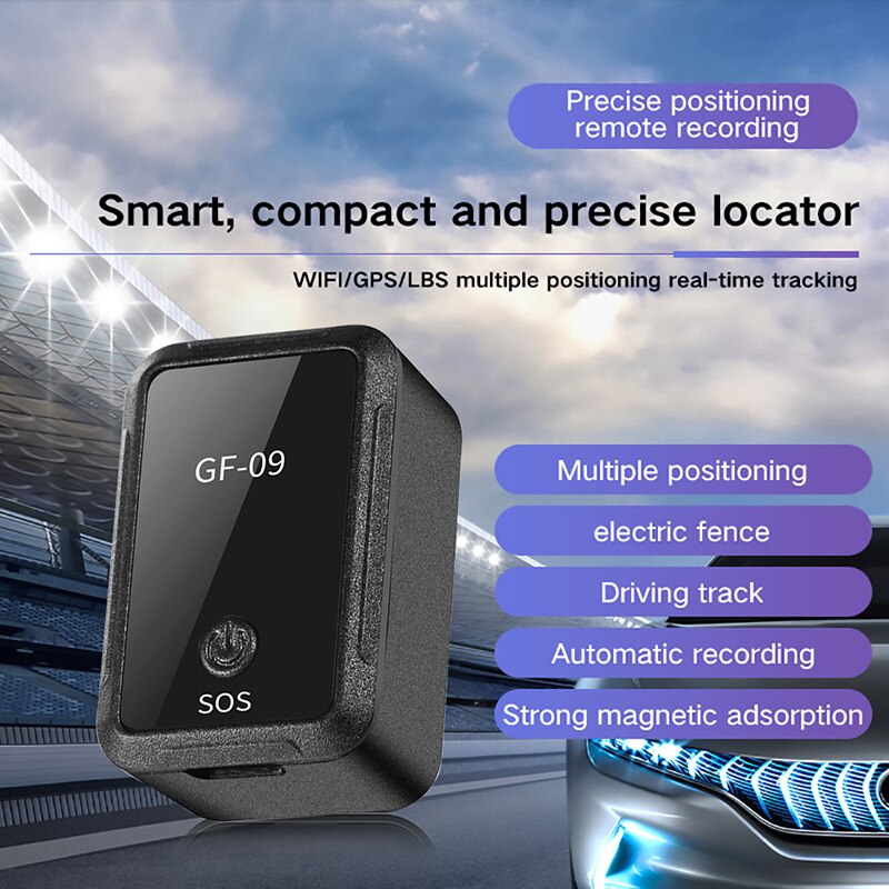 New GF09 Magnetic GPS Tracker Real Time Tracking Device Magnetic GPS Locator Vehicle Locator