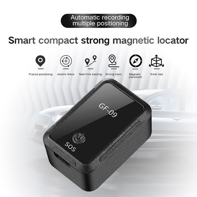 New GF09 Magnetic GPS Tracker Real Time Tracking Device Magnetic GPS Locator Vehicle Locator