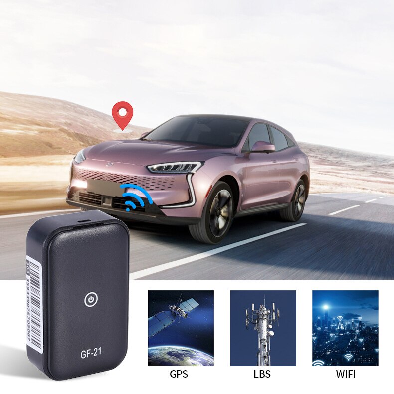 GF21 Magnetic Mini Car GPS Tracker Portable Auto Real Time Tracking Voice Vehicle Locator Device GF-21 GPS Locator