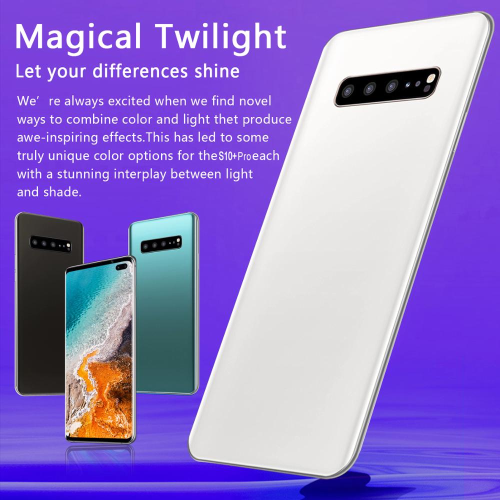 Global Version Smartphone S10+ 3GB RAM 32GB ROM 6.5Inch Full Screen 4800mAh Built-in  Android 9.0 Celular Cellphone Mobilephone