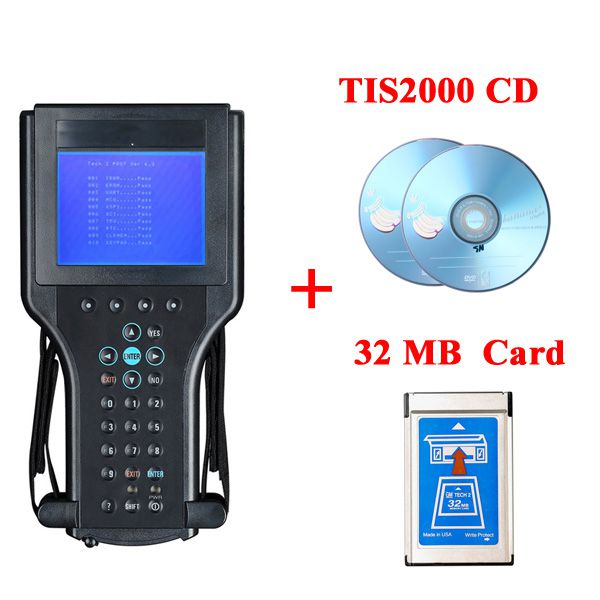 Newest GM Tech2 Diagnostic Scanner for GM,SAAB,OPEL,SUZUKI,ISUZU,Holden With Free TIS2000 Software