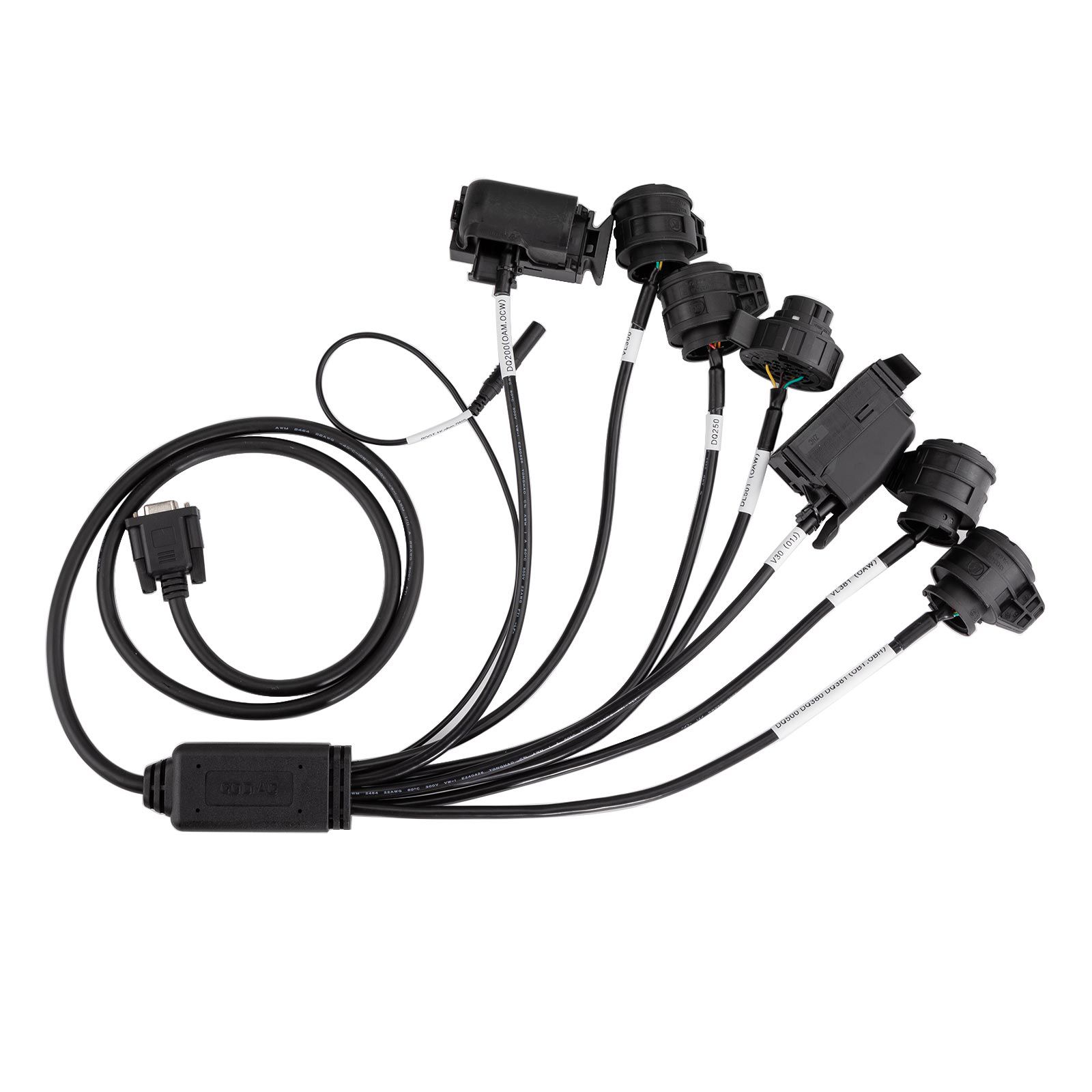2025 New GODIAG Gearbox Cables 7-in-1 Set for V30/ DQ200/ DL501/ VL300/ VL381/ DQ500/ DQ250