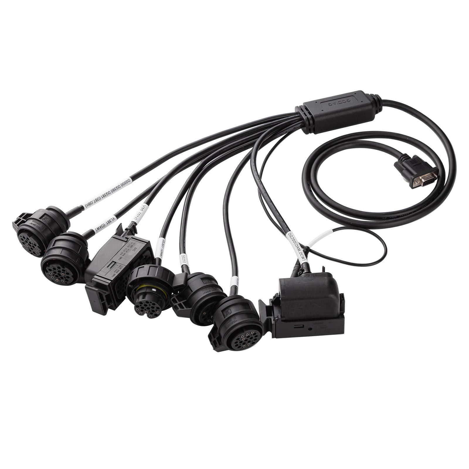 2025 New GODIAG Gearbox Cables 7-in-1 Set for V30/ DQ200/ DL501/ VL300/ VL381/ DQ500/ DQ250