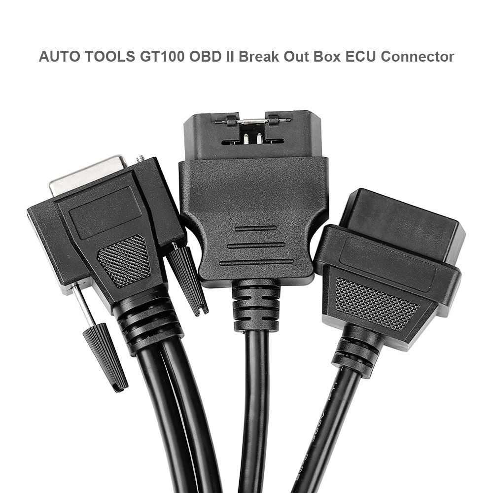 GODIAG GT100 OBD II Extend Cable Break Out Box ECU Connector