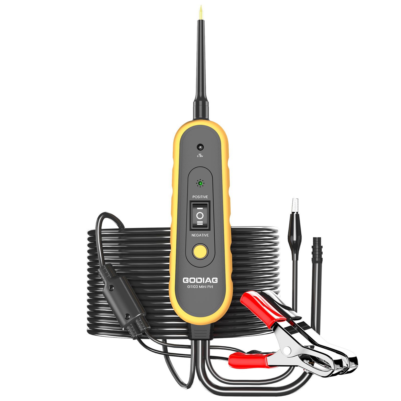 GODIAG GT103 Mini Pirt Electric Circuit Tester Vehicles Electrical System Diagnosis/ Fuel Injector Cleaning & Testing/ Relay Testing