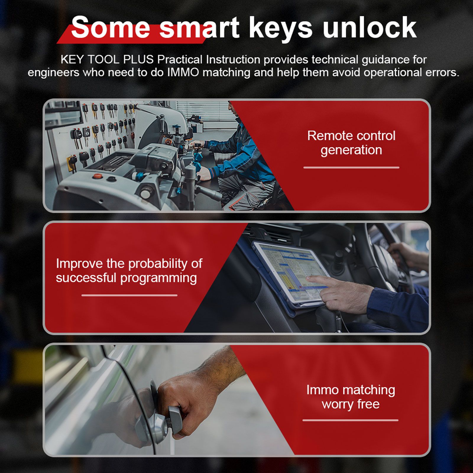 2023 GODIAG Key Tool Plus Practical Instruction 1&2 Two Books for Locksmith or Vehicle Maintenance Engineer