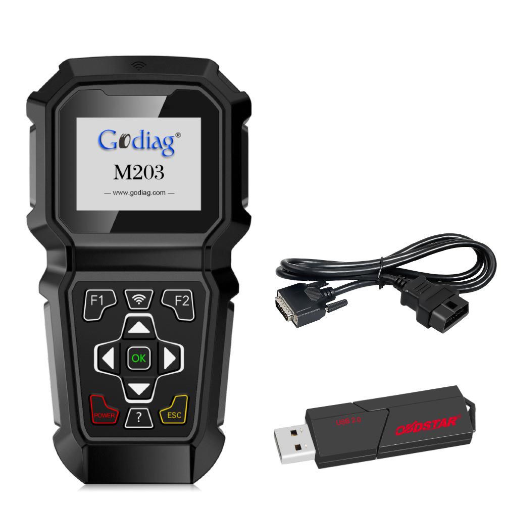 Godiag M203 VW Hand-held OBDII Odometer Adjustment Professional Tool