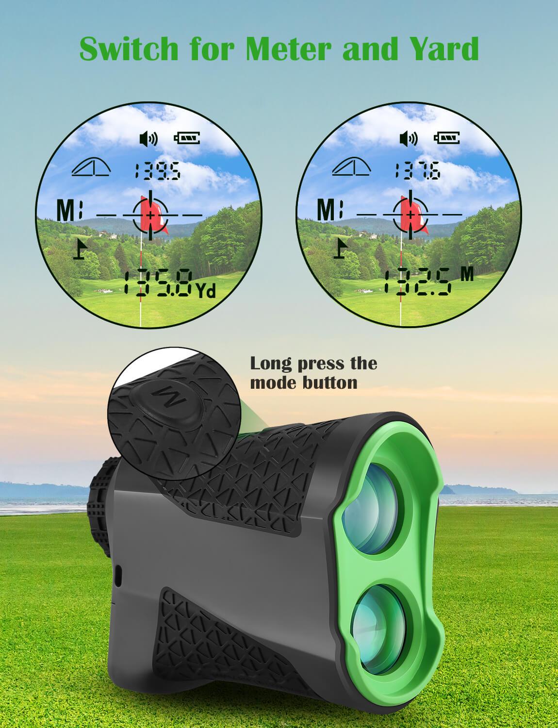 K600G/AG 600M Golf Laser Rangefinder Mini Golf Slope Adjusted Mode Sport Laser Distance M range finder golf afstandsmeter