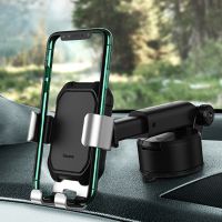 Gravity Car Phone Holder Car Mobile Support Suction Cup Adjustable Cell phone Holder In Car For iPhone Samsung Xiaomi