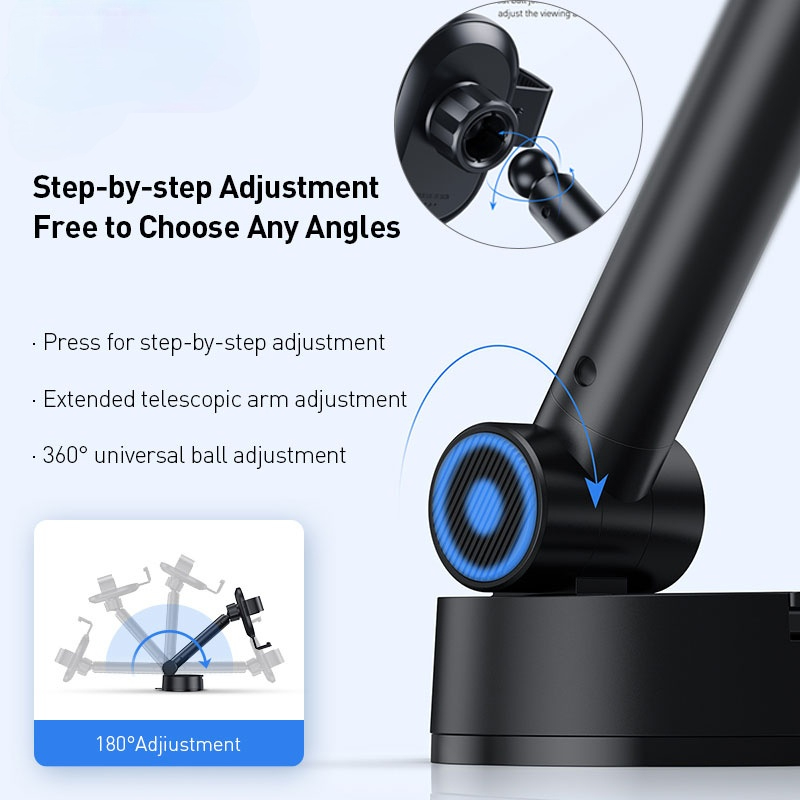 Gravity Car Phone Holder For iPhone 12 11 X Max Xiaomi Samsung Huawei Suction Cup Cell Mobile Phone Support Stand Holder