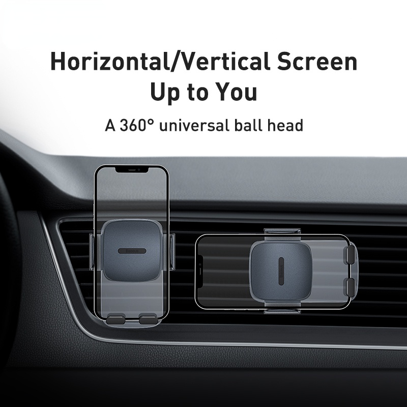 Gravity Car Phone Holder Universal Air Vent Mount Holder Auto GPS Mobile Support For iPhone Xiaomi Samsung Huawei Samsung