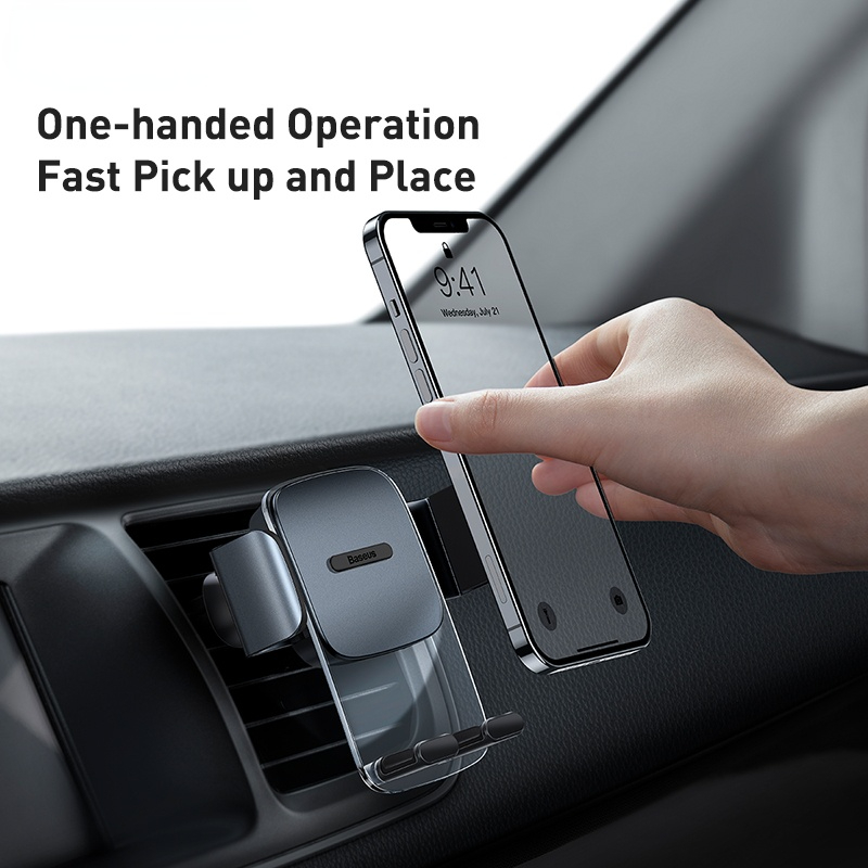 Gravity Car Phone Holder Universal Air Vent Mount Holder Auto GPS Mobile Support For iPhone Xiaomi Samsung Huawei Samsung