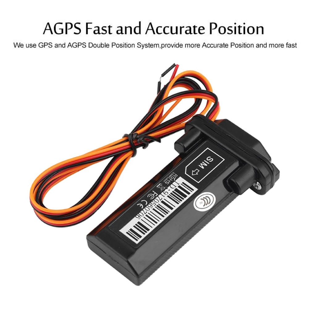 GT02 Global GPS Tracker Real Time AGPS Locator for Car Motorcycle Vehicle Mini Waterproof 2G WCDMA device