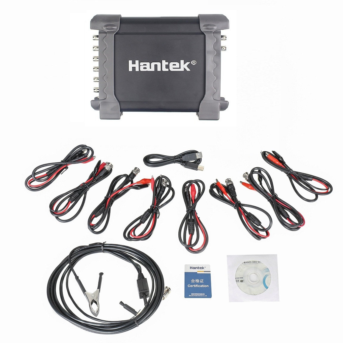 Hantek 1008A 8 Channel PC Oscilloscope/DAQ/8CH Generator