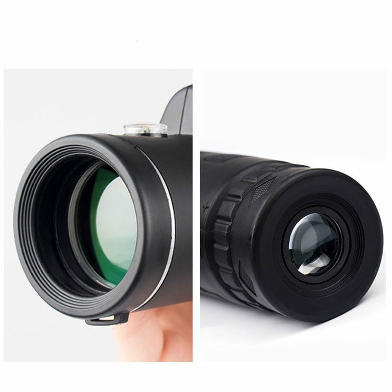 HD 40X60 Monocular Powerful Adventurer Compass Telescope Portable Outdoor Hunting Camping Bird Watching Travelling Telescope