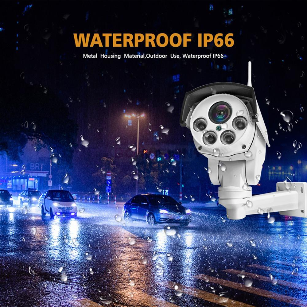 HD 5MP Wifi PTZ IP Camera Wireless 5X 10X Optical Zoom Bullet Audio CCTV Security Cameras Outdoor IR 50M P2P CamHi