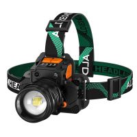 T8/L9 Headlamp Sensor Headlight Rechargeable Ultra Bright Long Range Focusing Head Mounted Night Fishing Outdoor White Light