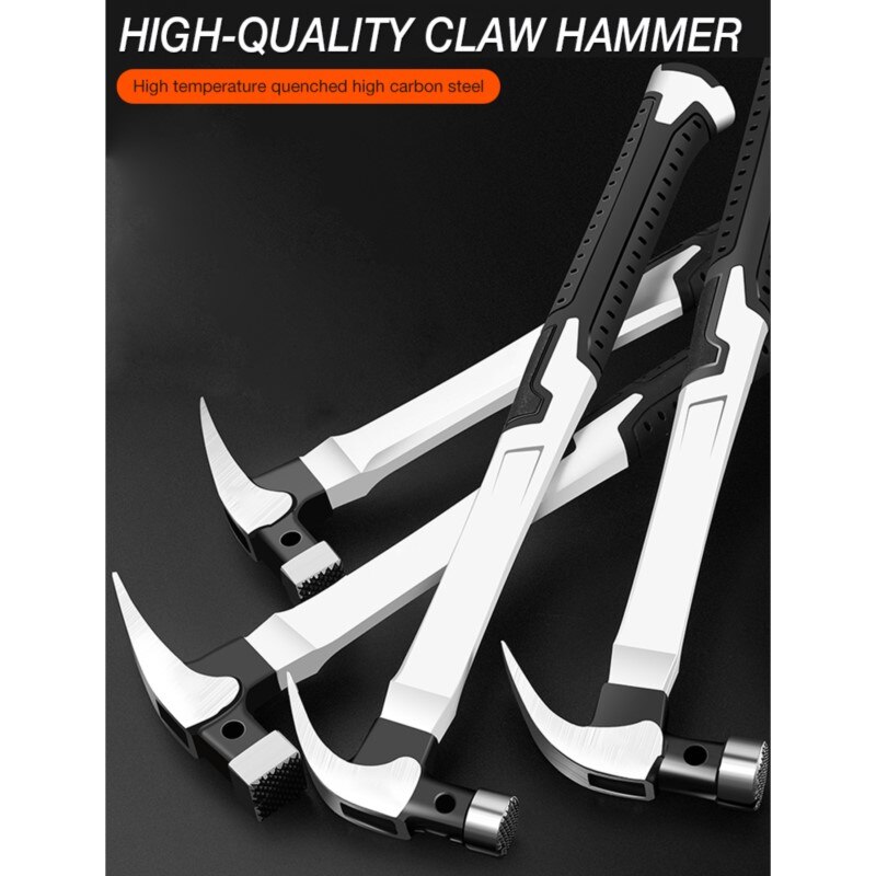 400mm Heavy Claw Hammer Professional Woodworking Joinery Home Carpentry Hand Hammer Tool Magnetic Automatic Nail Suction Hammer