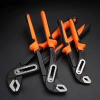 8"/10"/12" Heavy Duty Quick Pipe Wrenches Large Opening Universal Adjustable Water Pipe Clamp Pliers Hand Tools for Plumber