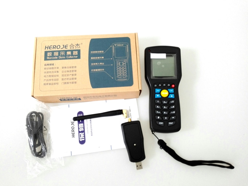 T5 Elite Vision Wireless 433MHz 1D Barcode Scanner Data Collector Inventory Management EAN13 1D With Search Engine