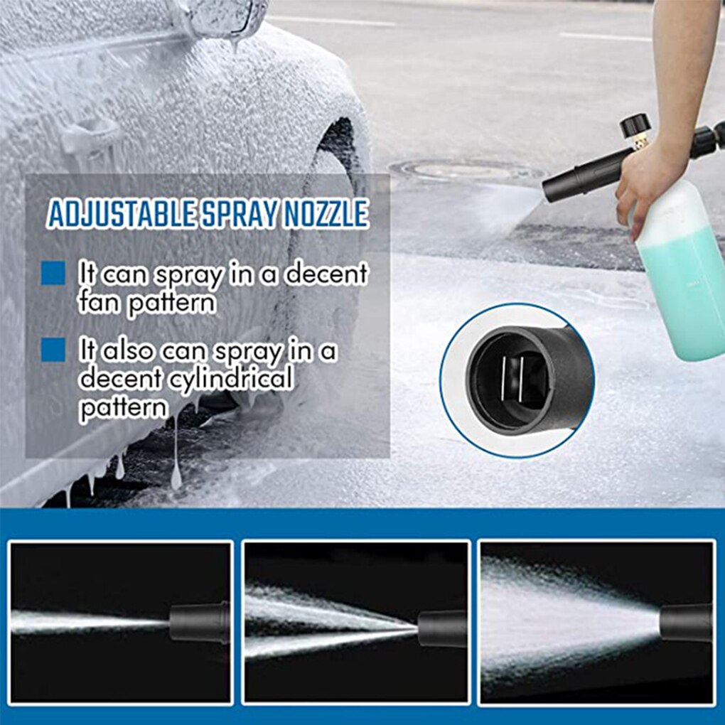 High Pressure Soap Foamer Snow Foam Lance Foam Cannon Foam Gun Nozzle Car Clean Foam Wash foam generator for Karcher Car Washer