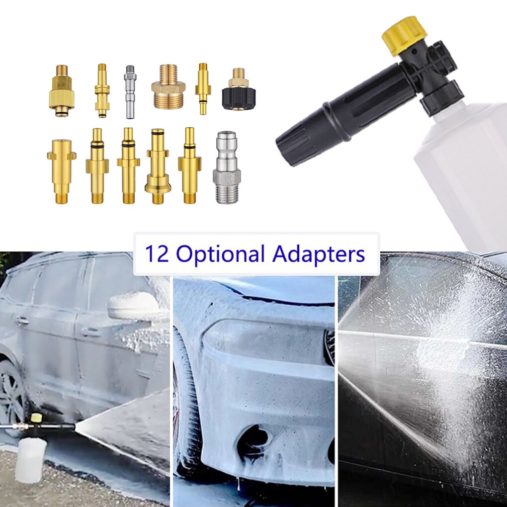 High Pressure Soap Foamer Snow Foam Lance Foam Cannon Foam Gun Nozzle Car Clean Foam Wash foam generator for Karcher Car Washer