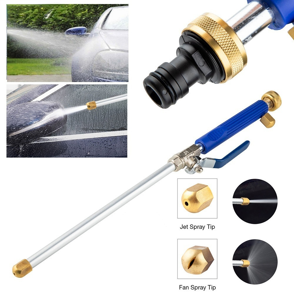 High Pressure Water Gun Metal Water Gun High Pressure Power Car Washer Spray Car Washing Gun Garden Water Jet Pressure Washer