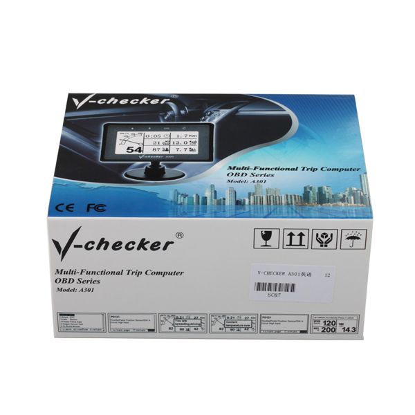 High quality V-CHECKER VCHECKER A301 Multi-Function Trip Computer